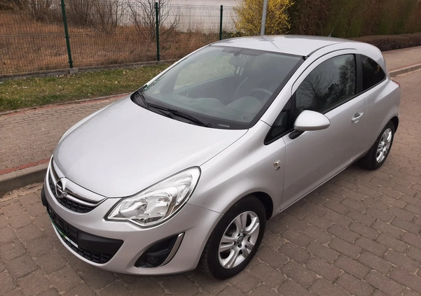 Opel Corsa cena 18500 przebieg: 118300, rok produkcji 2012 z Bodzentyn małe 301